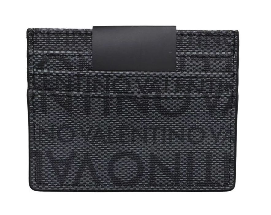 Valentino by Mario подаръчен сет мини мъжко портмоне и колан - черно