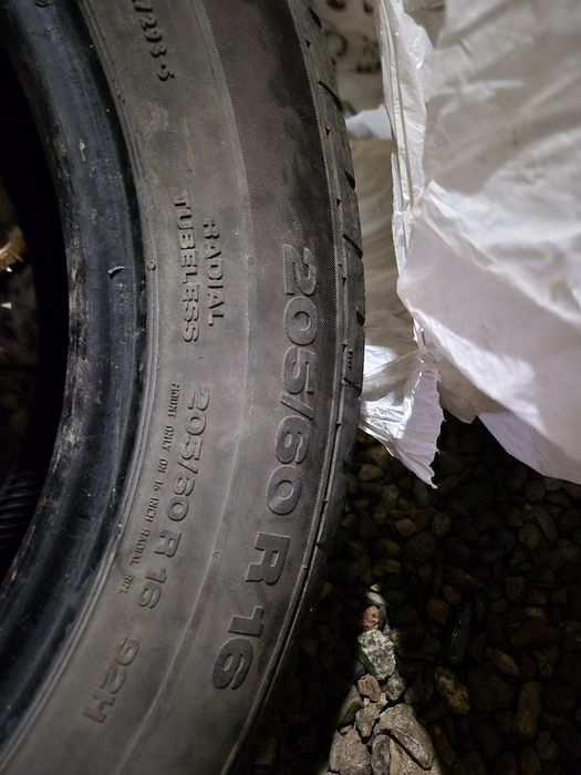 Летние шины continental бу, 4шт