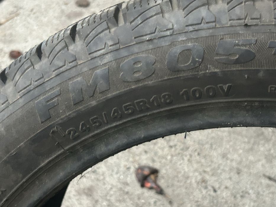 зимние шины 245/45R18 100V