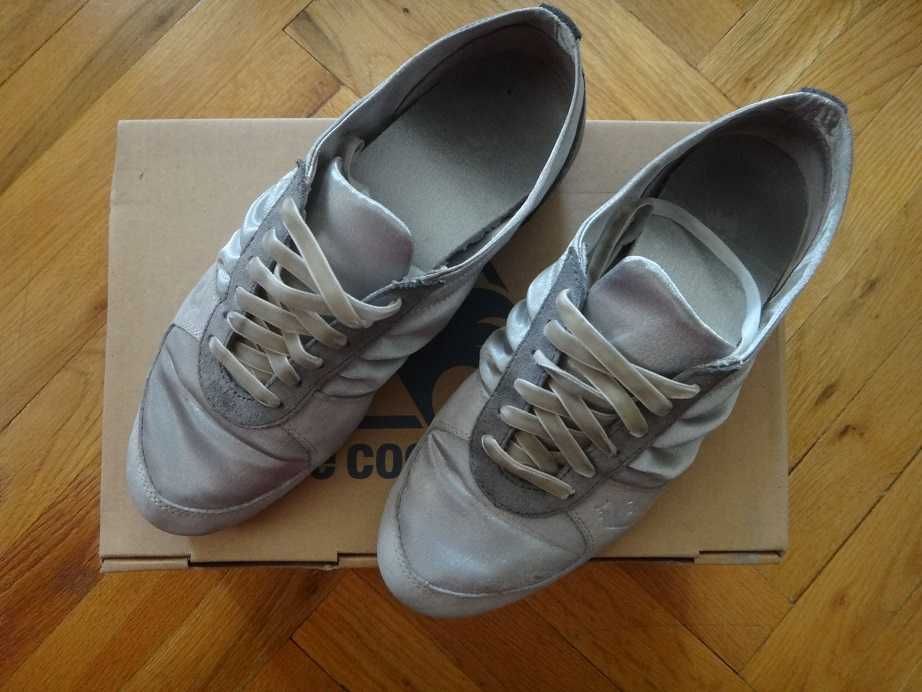 Оригинални сиви маратонки Le Coq Sportif 36 номер Bagatelle Satin Silv