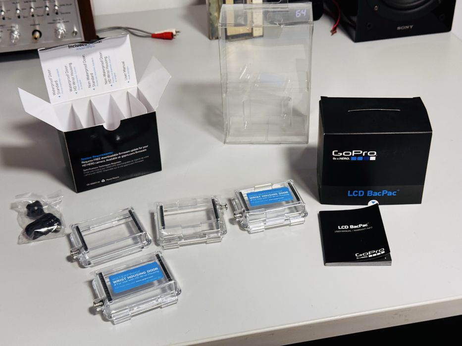 GoPro LCD Touch BacPac-hero 4 black,hero 3+,Hero 3 - kit complet-NOI