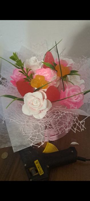 Мыльные цветы на заказ