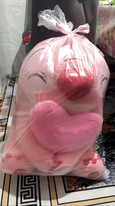 Стич+сердечко мягкая игрушка