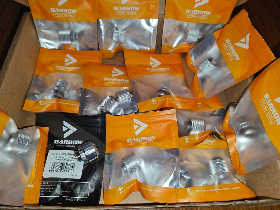 Barrow compression (soft tube) fittings 13/10 mm pentru watercooling