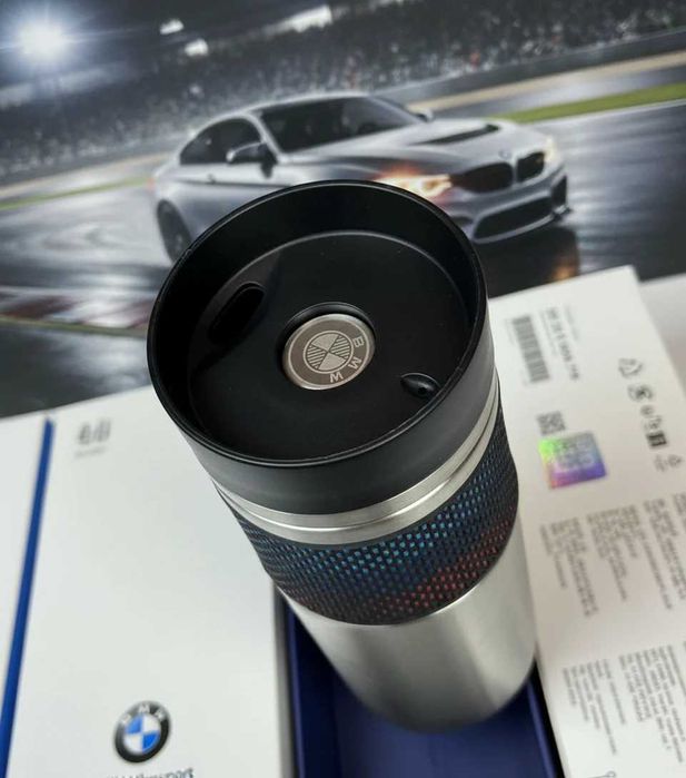 BMW M Motorsport Модерна Лимитирана Термо Чаша / Бутилка 450 мл