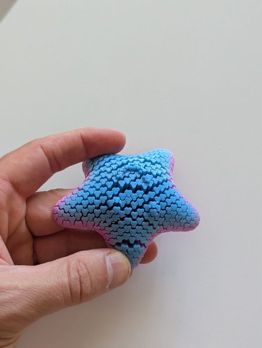 Морска звезда гъвкава играчка 3Д принт