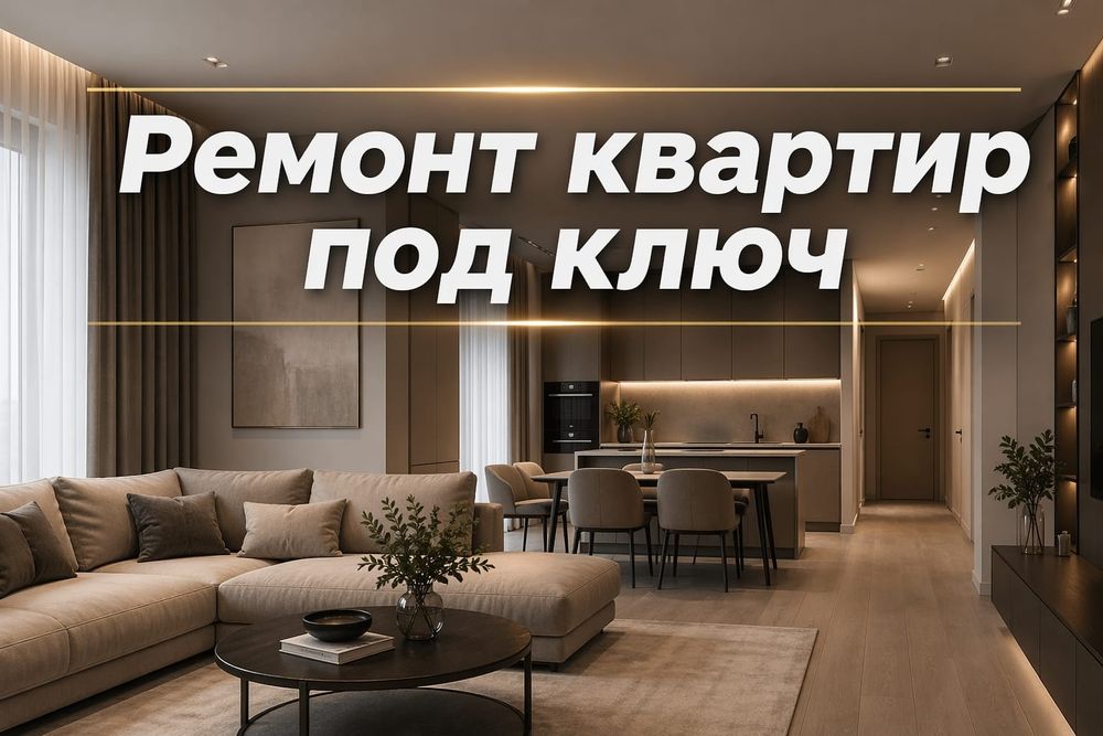 Ремонт под ключ.