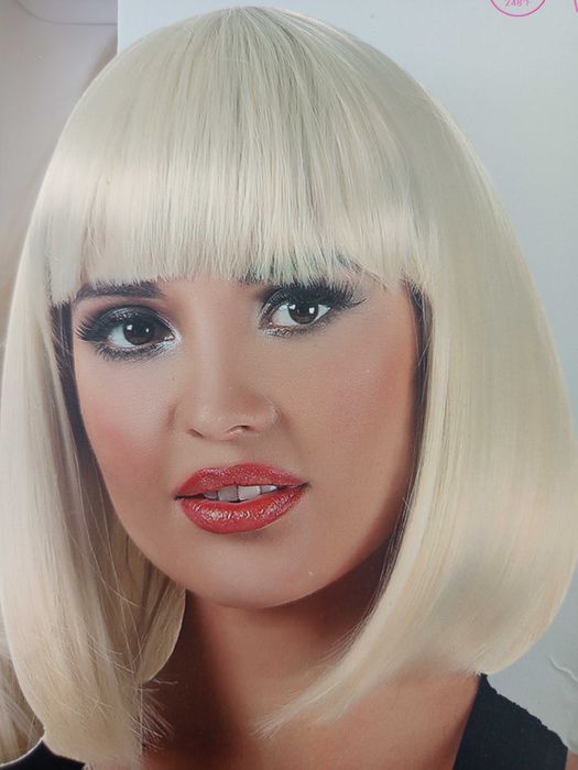 Peruca  blonda bob cu aspect realist
