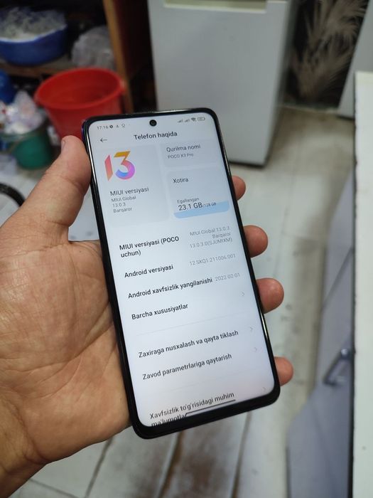 Poco x3 pro holati zor