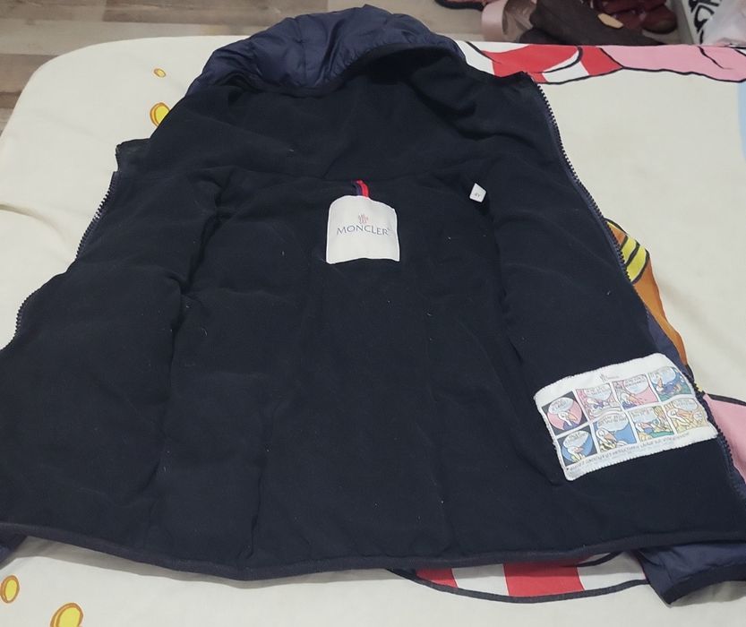 Geaca moncler originala 4 ani din puf