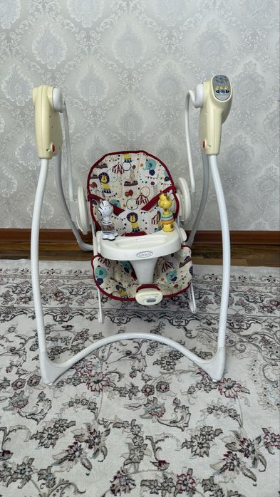 Продам качели, шезлонг