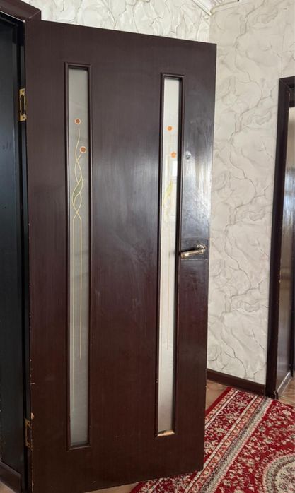 Межкомнатная дверь со стеклом | Ішкі бөлме есік сатамын