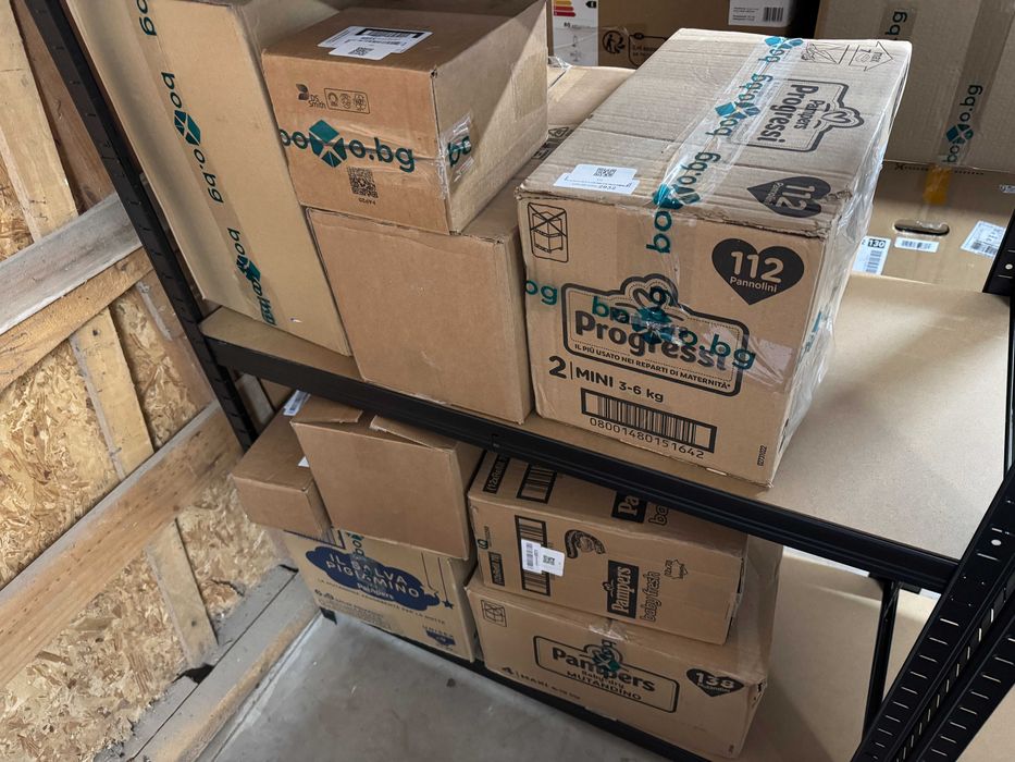 Памперси Pampers / Mama Bear / LILLYDOO + кърпички