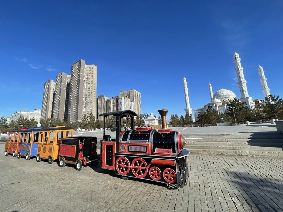 Детский паровозик электрический