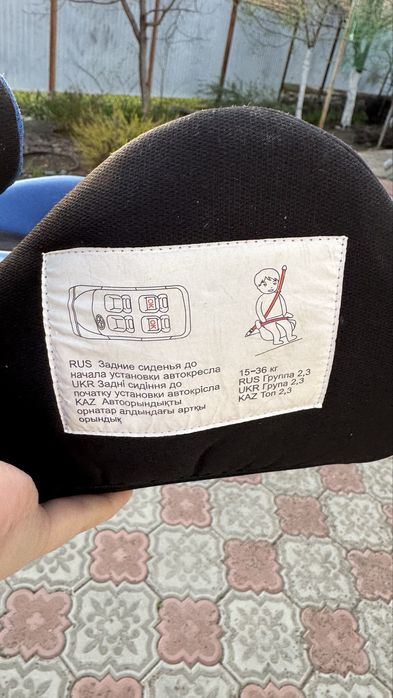Автокресло 15-36 кг