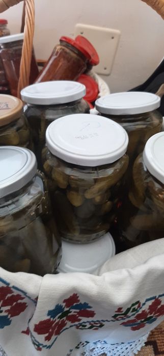 Zacusca cu vinete și Castraveți murati