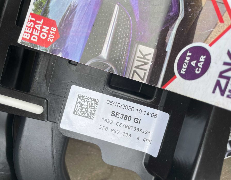 SEAT Leon 4 5FB - plansa de bord - kit airbag -  centuri de siguranta