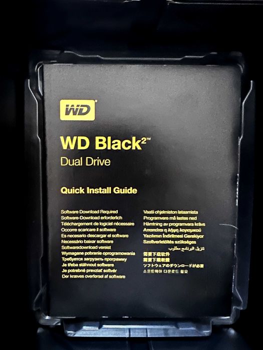 Western Digital Black2 Dual Drive (1TB HDD/120GB SSD)