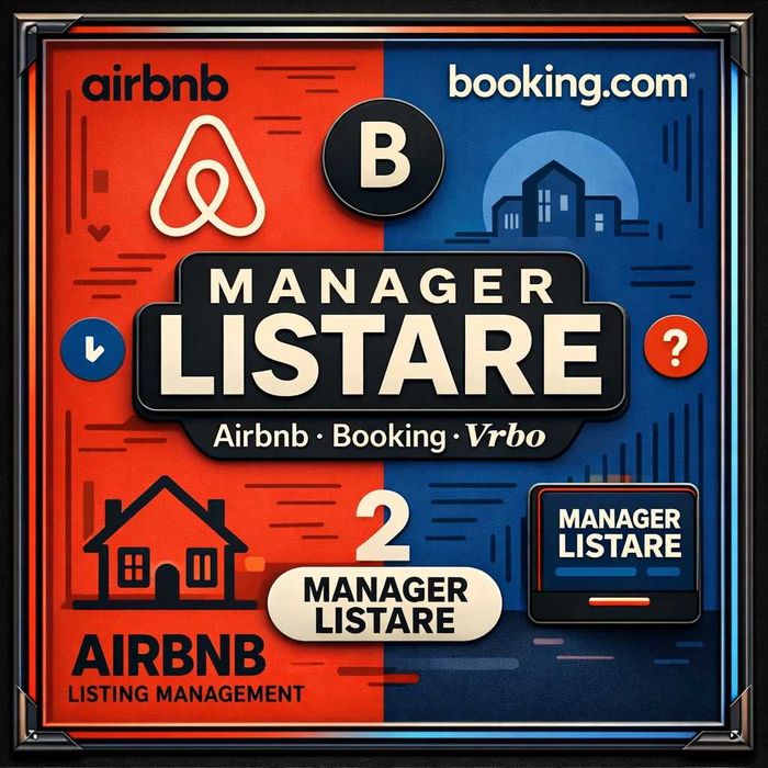 Manager/Administrator Optimizare Listare Airbnb/booking/vrbo