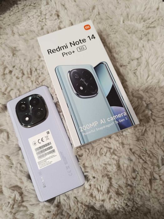 Telefon mobil Xiaomi Redmi Note 14 Pro+ 5G, 12GB ram 512GB stocare