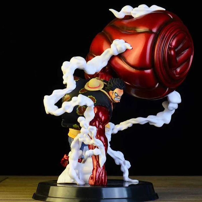 25CM Anime One Piece Luffy Gear 4 Figurine PVC FULL BOX