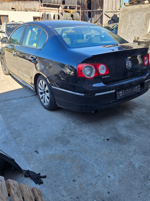 Kit R Line vw Passat B6 Lip Bara fata Spate Praguri culoare negru LC9X Sedan Berlina