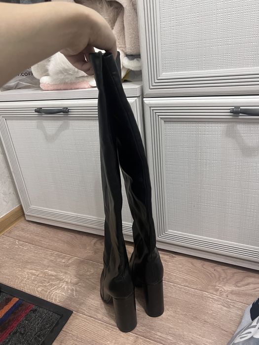 Сапоги на каблуке бренд Baldi