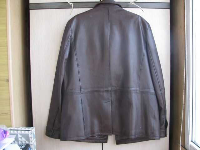 Кожаная куртка мужская.