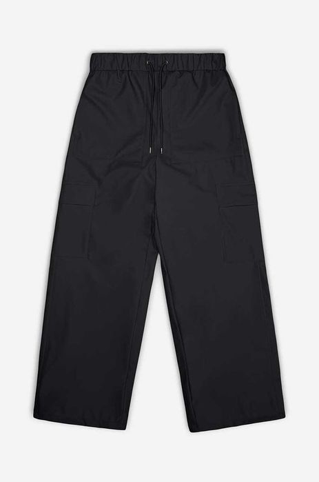 Rains, Pantaloni de ploaie Cargo Rain Pants Wide, Unisex, Negru, S