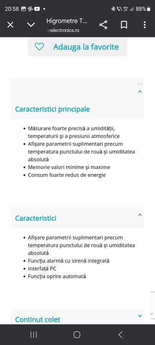 Termometru digital GREISINGER