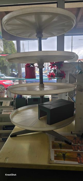 Стелажи за аптека - въртящи