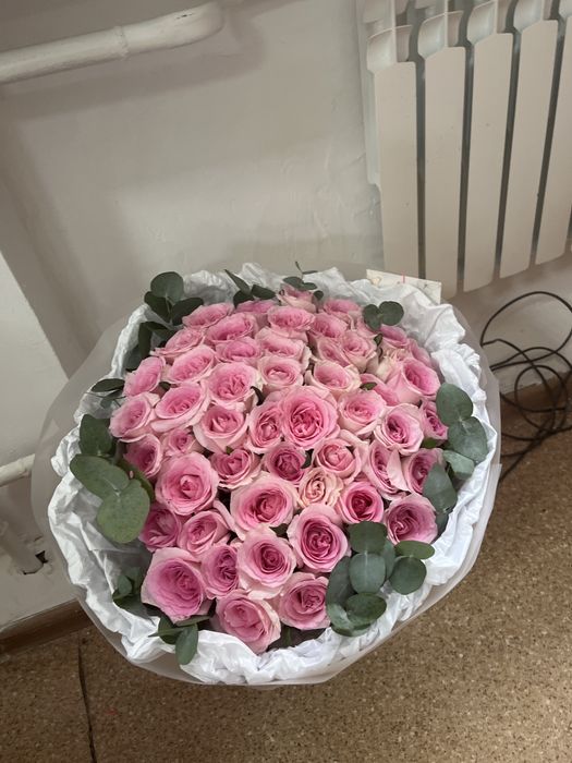 Цветы розы 51 штука