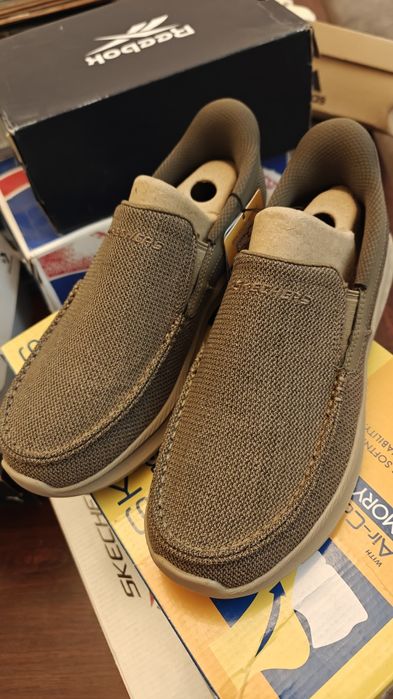 Мокасины Skechers Pollard-Wilfred со скидкой