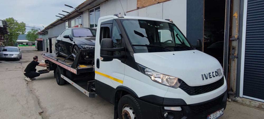 Tractari Auto Non Stop/Transport utilaje/Marfa/Platforma/Asistenta Rutiera