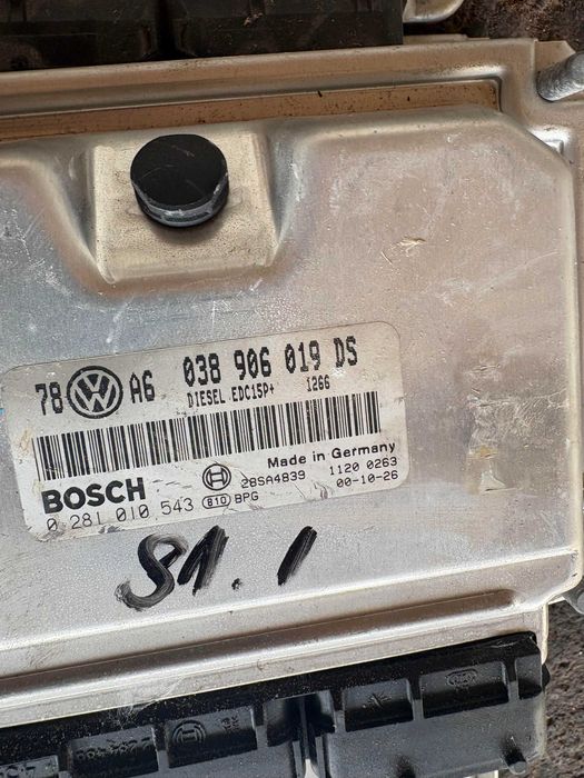 Компютър моторен еку ecu електронен блок двигател пасат 1.9тди