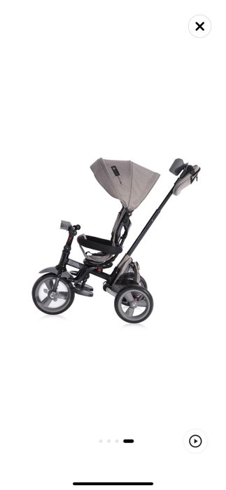 Tricicleta 4 in 1 Lorelli - Enduro, Grey Luxe