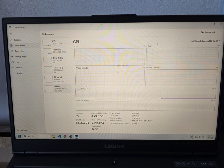 Lenovo Legion 5 15IMH05