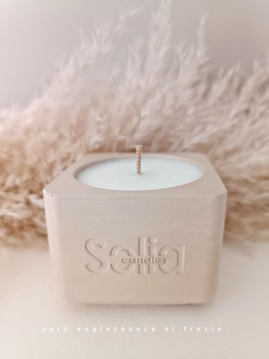 Lumanari parfumate din ceara de soia