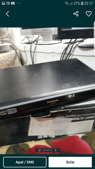 Vând Dwd recorder cu tuner satelit Panasonic