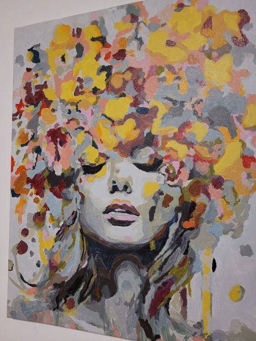 Tablou pictura acrilica 50/40 cm