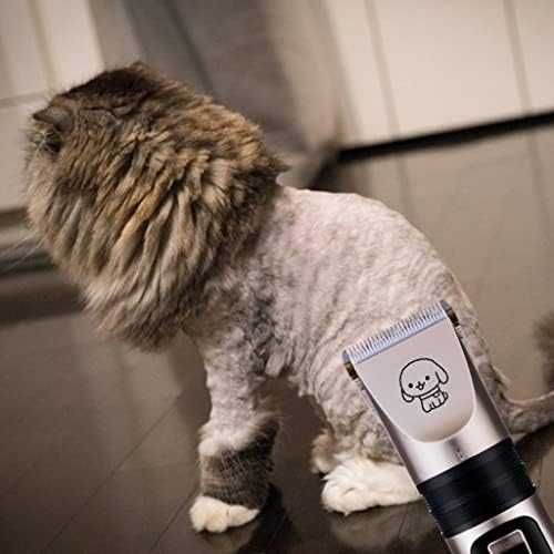 Masina de tuns caini si pisici 4 adaptoare foarfeca pila cleste unghii