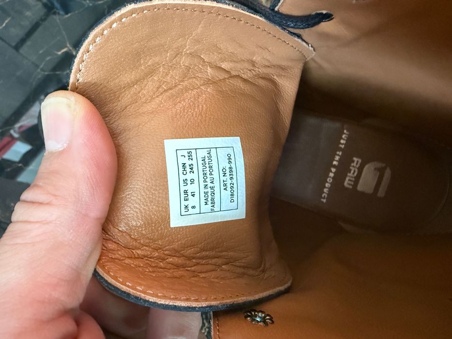 Мъжки боти с връзки  G-STAR RAW, EUR 41