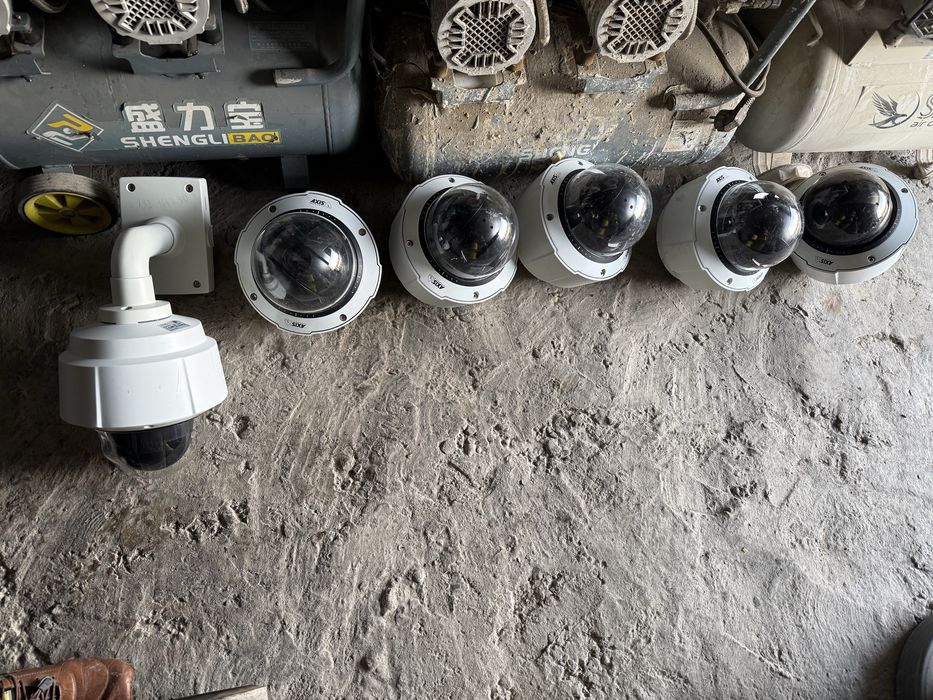 * Купольные поворотные камеры AXIS Q6034-E для видео наблюдения оригин