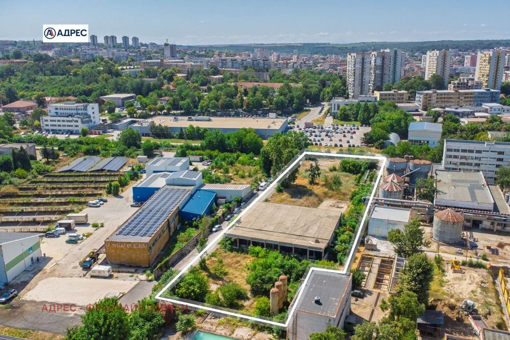 Парцел в Плевен-Индустриална зона площ 5110 цена 281050