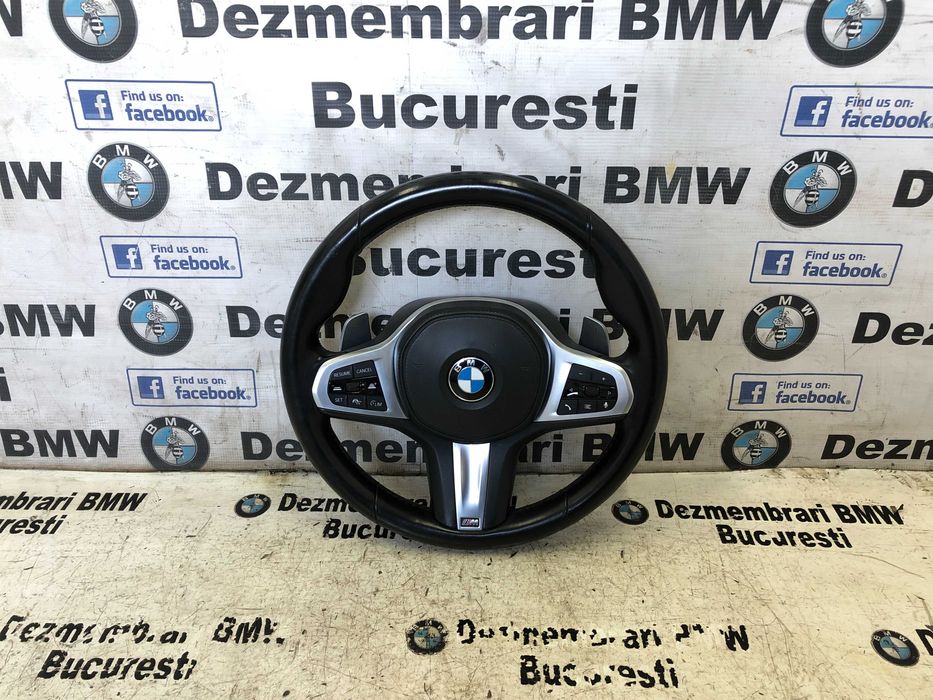 Volan M cu airbag,padele si vibratii BMW F40 F44 G20 G21 G30 G31 G11