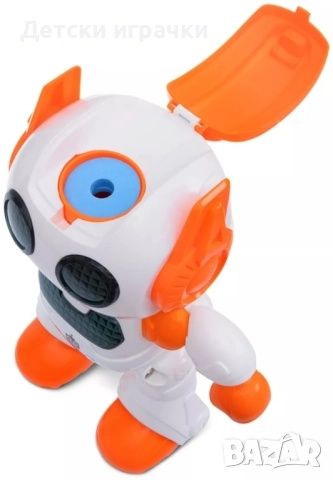 Робот с дистанционно и пулове, светлини и музика, танцуващ