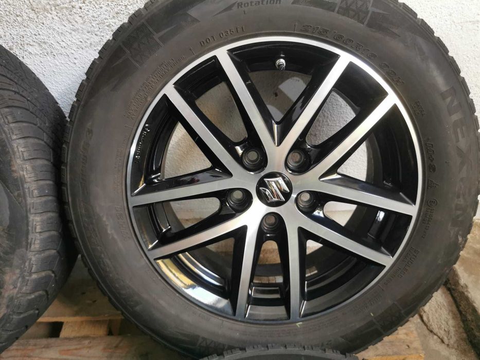 Jante originale Suzuki SX4 / Vitara R16 cu anvelope de iarna