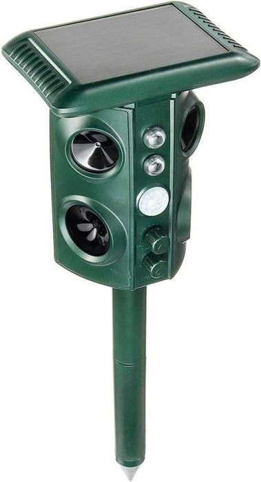 Ультразвуковой отпугиватель птиц, животных на солнечных батареях