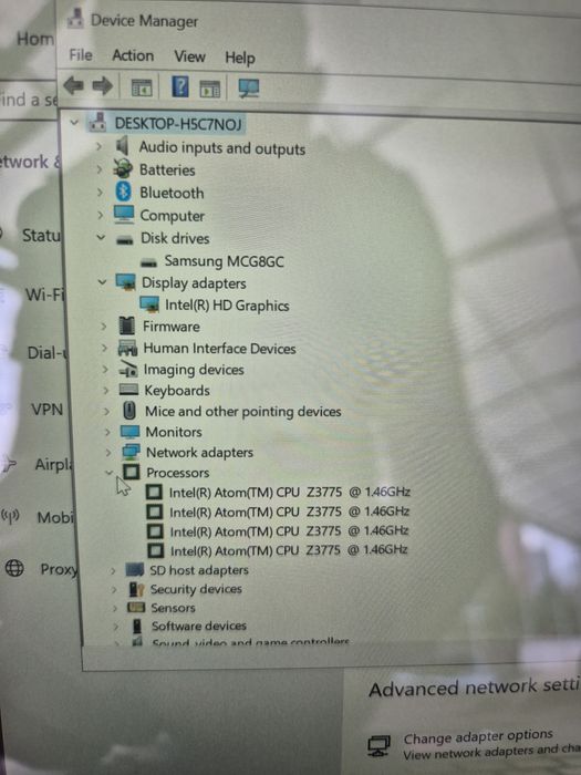 Laptop tableta touchscreen Asus cu Windows