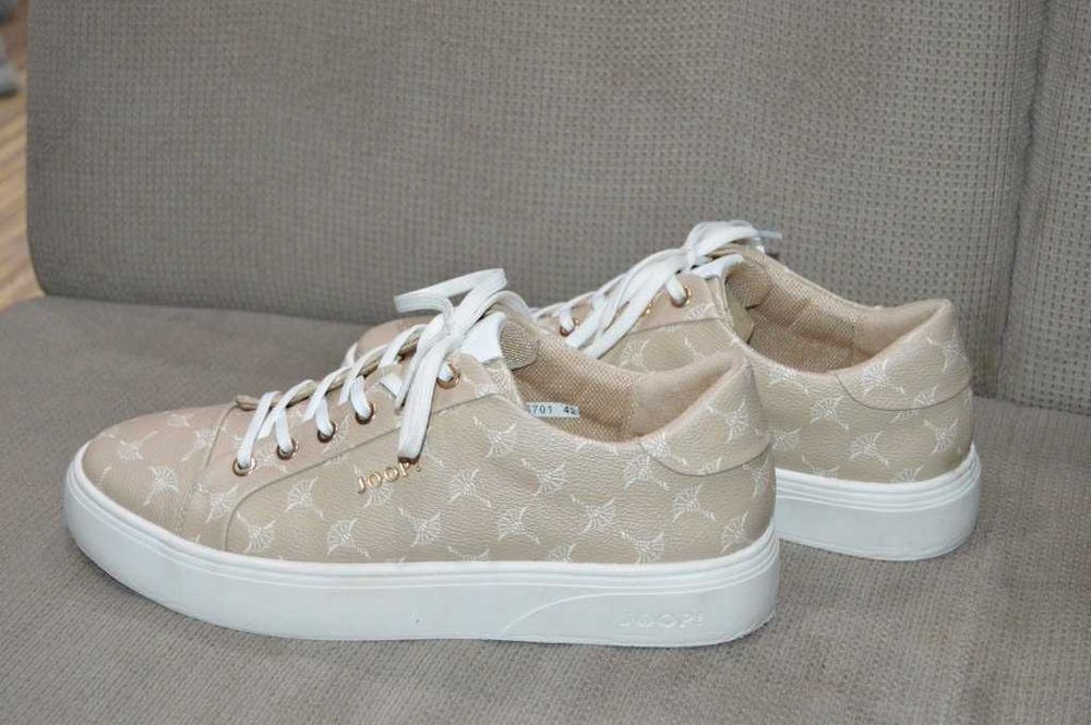 Sneakers JOOP! Cortina Laced 42 – Design Iconic cu Logo Cornflower